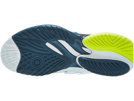 Chaussures Asics Gel Court FF 3 Blanc / Bleu - Extreme Tennis