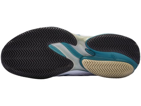 Asics Court FF 3 Clay\White/Foggy Teal Mens Shoes