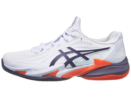 Asics Court FF3 Clay\White/Purple/Orange Men Shoe