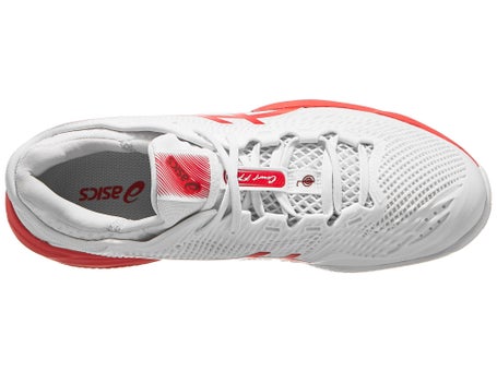 Asics Court FF 3 Novak Clay\White/Orange Mens Shoes