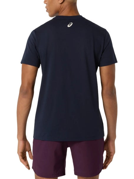 Asics Mens Core Court Graphic T-Shirt Midnight