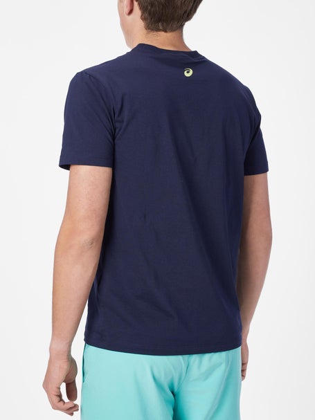 Asics Mens Core Court Graphic T-Shirt Navy