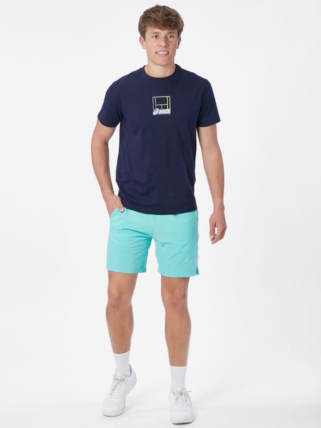 Asics Mens Core Court Graphic T-Shirt Navy