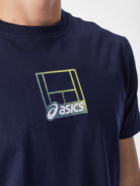 Asics Mens Core Court Graphic T-Shirt Navy