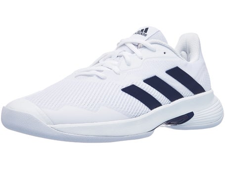 Zapatillas hombre adidas CourtJam Control Blanco Azul Marino MOQUETA