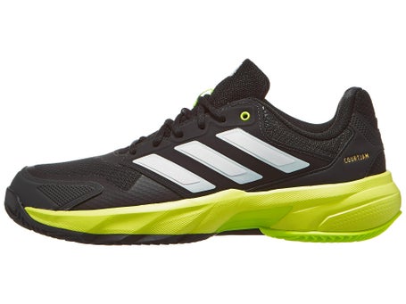 Scarpe adidas Courtjam Control 3 Nero Lemon Uomo TERRA BATTUTA