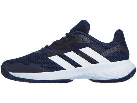 Zapatillas de tenis niño multipista - BARRICADE azul blanco