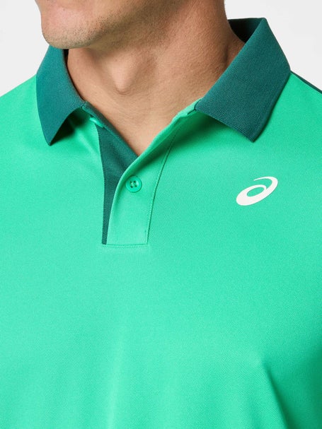 Asics Mens Core Court Polo Green