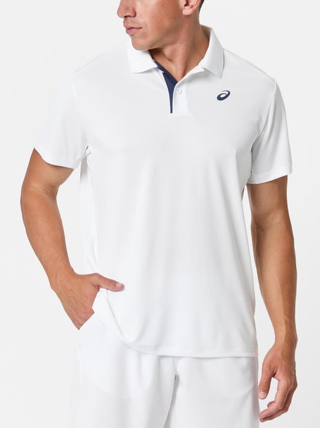 Polo Homme Asics Core Court Blanc
