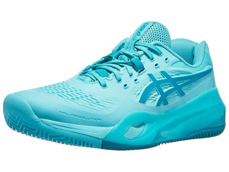 Chaussures Homme Asics Gel Resolution X Ice Mint Lagoon TERRE BATTUE
