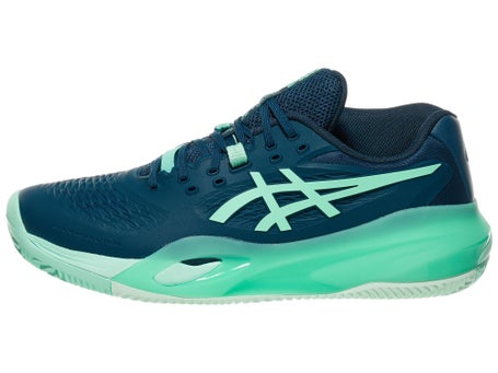 Asics Gel Resolution X Clay\Night Sky/Mint Mens Shoes