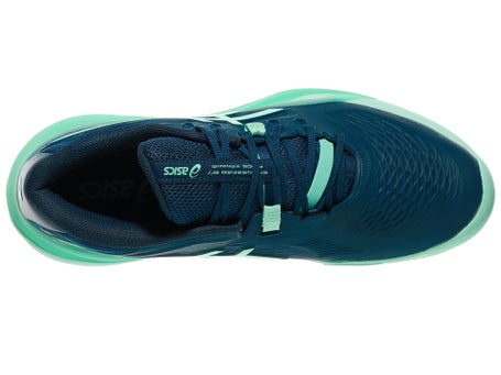 Asics Gel Resolution X Clay\Night Sky/Mint Mens Shoes