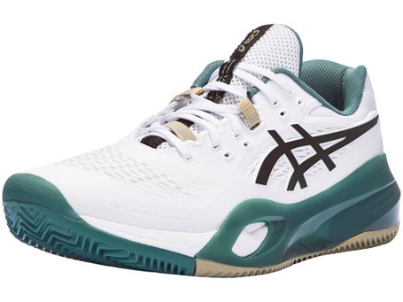 Asics Gel Resolution X Clay\Wh/Dk Aubergine Mens Shoes