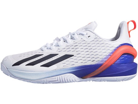 Paleto lanza cascada adidas adizero Cybersonic AC White/Blue/Red Men's Shoe | Tennis Warehouse  Europe