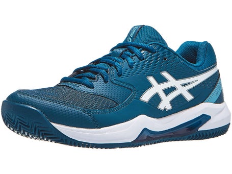 Asics Gel Dedicate 8 Clay Restful Europe Shoes Teal/Wh Tennis Warehouse Men\'s 