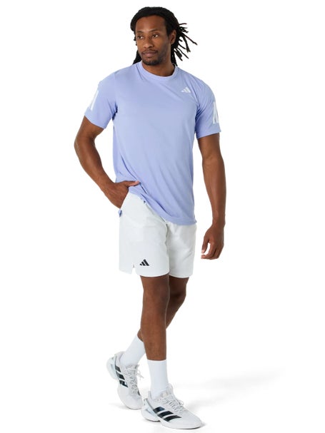 adidas Mens Fall Club 3-Stripe Top