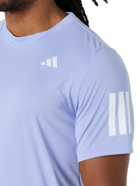 adidas Mens Fall Club 3-Stripe Top