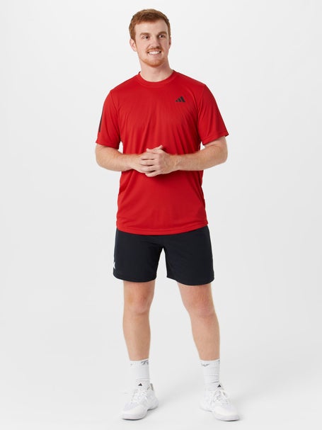 adidas Mens Fall Club 3-Stripe Top