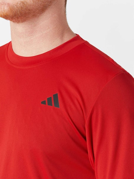 adidas Mens Fall Club 3-Stripe Top