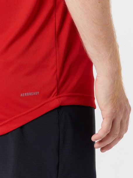 adidas Mens Fall Club 3-Stripe Top