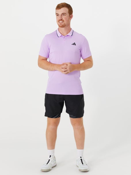 adidas purple polo