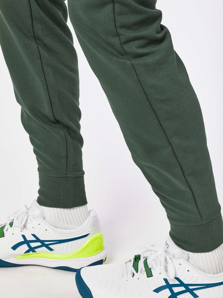 Men's ASICS BIG LOGO SWEAT PANT  Rain Forest/Performance Black