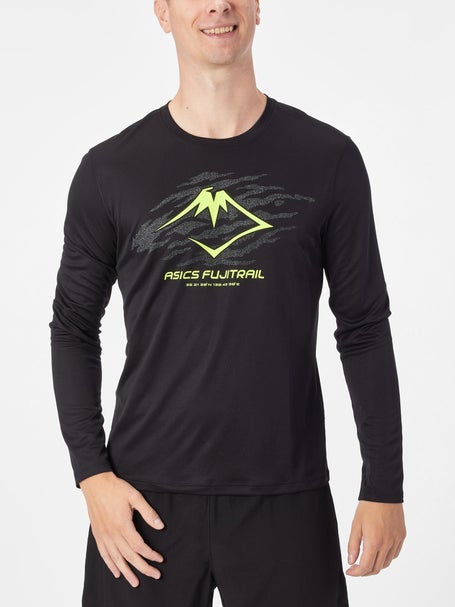 ASICS Men's Fujitrail Logo Long Sleeve Top Tennis Warehouse Europe
