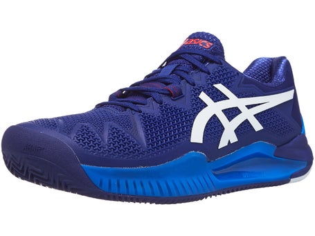 Zapatillas hombre Asics Resolution 8 Dive Blue/Blanco BATIDA Tennis Warehouse Europe