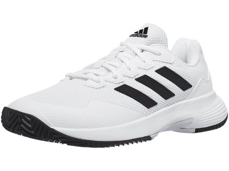 adidas GameCourt 2 AC White/Black Men's Shoe | Tennis Warehouse Europe