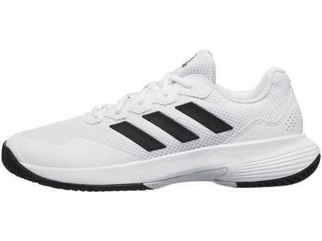 adidas GameCourt 2 AC White/Black Men's Shoe | Tennis Warehouse Europe