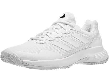 adidas GameCourt 2 AC\ White/White Mens Shoes