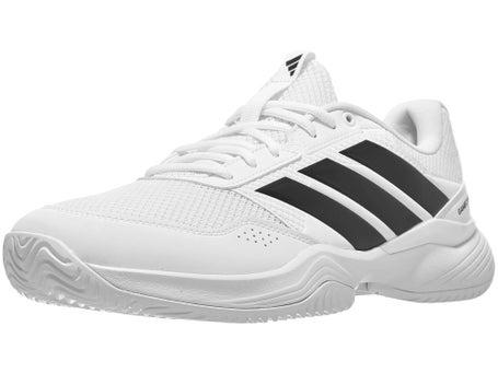 adidas Game Court 3 Wide AC\White/Black Mens Shoes