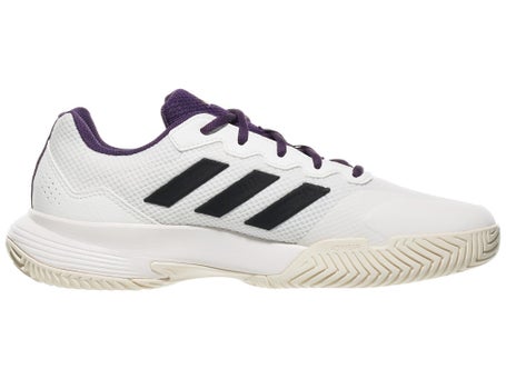 adidas GameCourt 2 AC\White/Black/Plum Mens Shoes