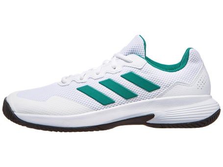 adidas GameCourt 2 AC\White/Teal Mens Shoes
