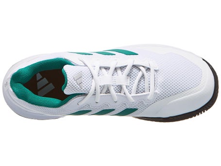 adidas GameCourt 2 AC\White/Teal Mens Shoes
