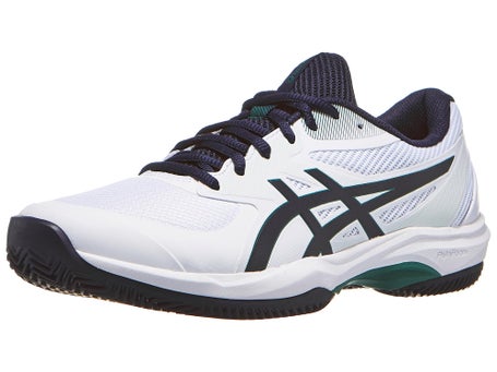 Chaussures Homme Asics Gel Game FF White Midnight TERRE BATTUE