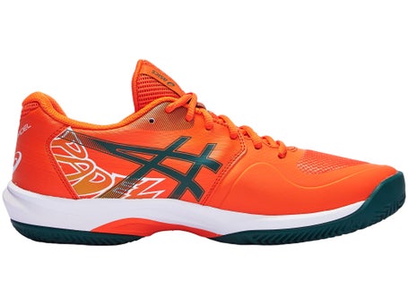 Asics Gel Game FF Padel\Orange/Jewel Green Mens Shoes