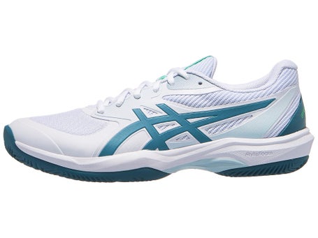 Asics Gel Game FF Padel\White/Misty Pine Mens Shoes