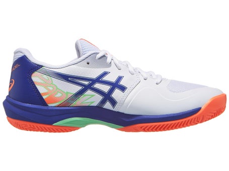Asics Gel Game FF Padel White/Vivid Coral Men's Shoes Total Padel