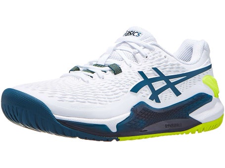 Asics Gel Resolution 9 Men's Tennis Shoes - Steel Blue