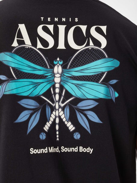 Asics Mens Game Seasonal Graphic T-Shirt Black