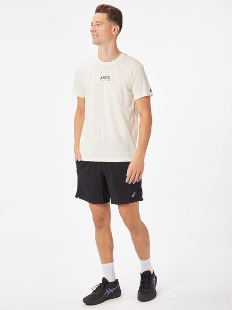 Asics Mens Game Seasonal Graphic T-Shirt Beige