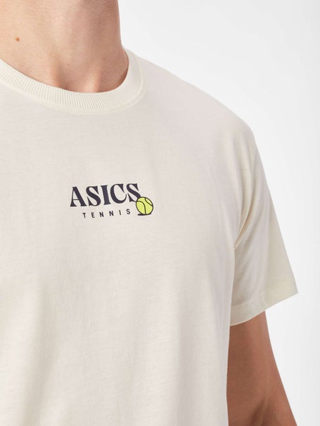 Asics Mens Game Seasonal Graphic T-Shirt Beige