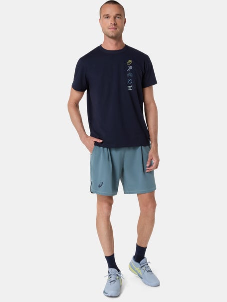Asics Mens Paris Game Seasonal Graphic T-Shirt Navy