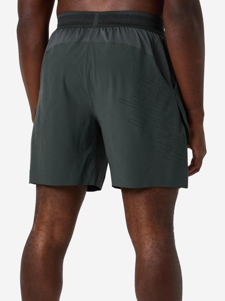 Asics Mens New York Match 7 Short Dark Grey