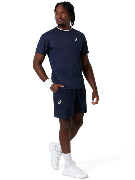 Asics Mens New York Match 7 Short Midnight