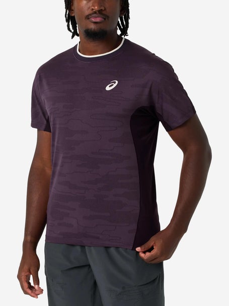 Asics Mens New York Match Top Dark Aubergine