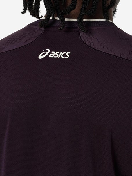 Asics Mens New York Match Top Burgundy