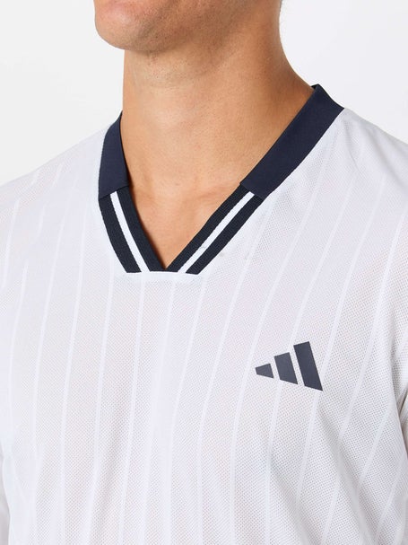 adidas Mens Paris Wow Longsleeve Top White