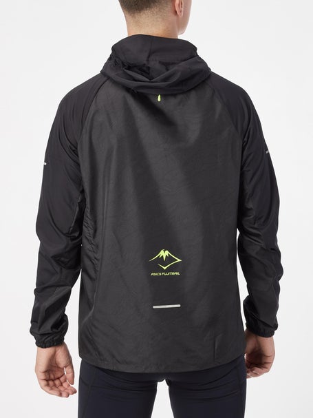ASICS Mens Run Fujitrail Packable Windbreaker Jacket